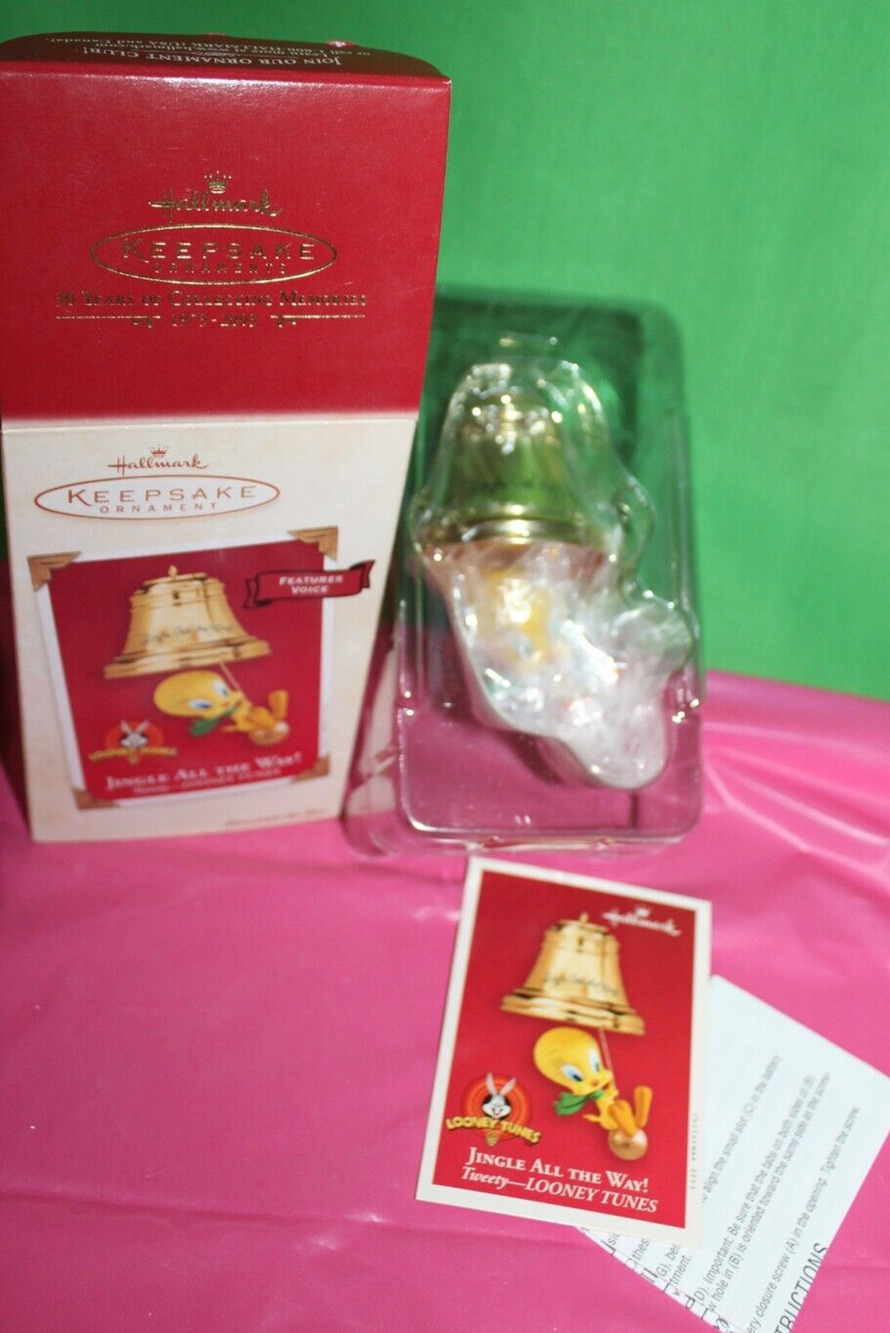 Hallmark Tweety 30 Years Jingle All The Way 2003 Christmas Holiday Ornament
